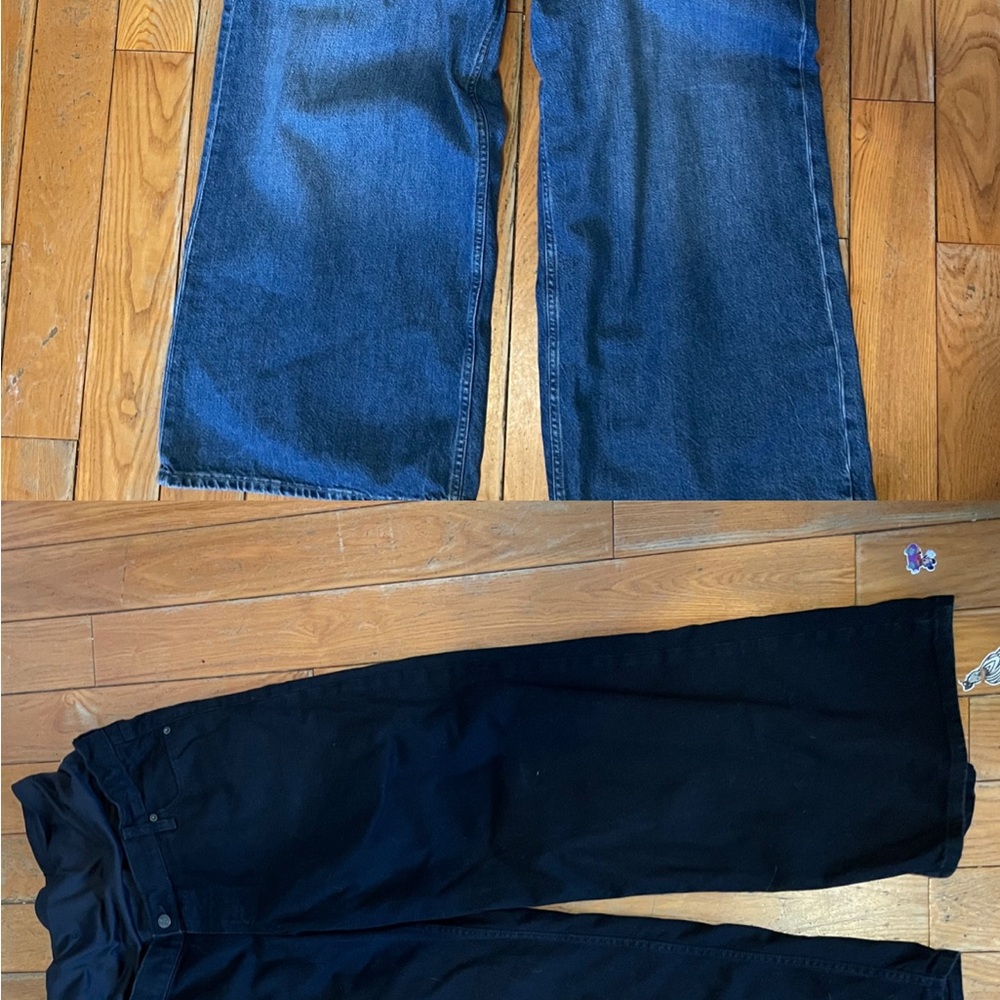 2 pairs GAP 16s XL Maternity Jeans